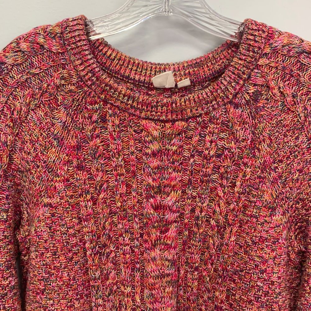 Gap Multi Colored Woven Knit Pullover Sweater - image 3